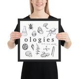 Framed Ologies Logo Artwork