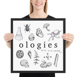 Framed Ologies Logo Artwork