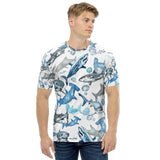 Selachimorphology (Sharks) All Over Print Shirt (Mens)