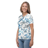 Selachimorphology (Sharks) All Over Print Shirt (Womens)