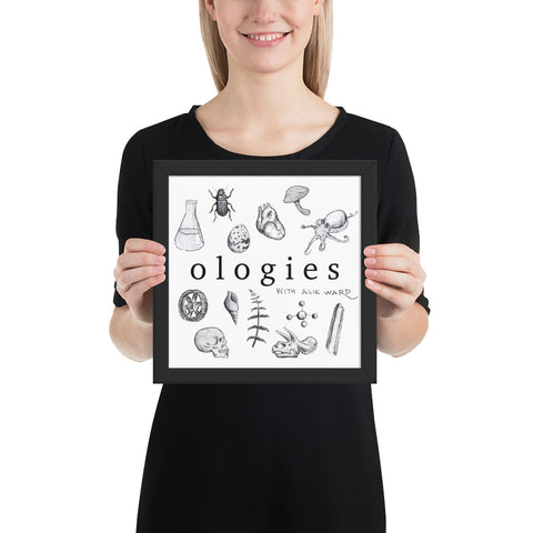 Framed Ologies Logo Artwork