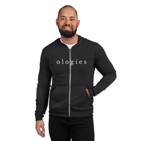 Ologies Logo Unisex Zip-up Hoodie